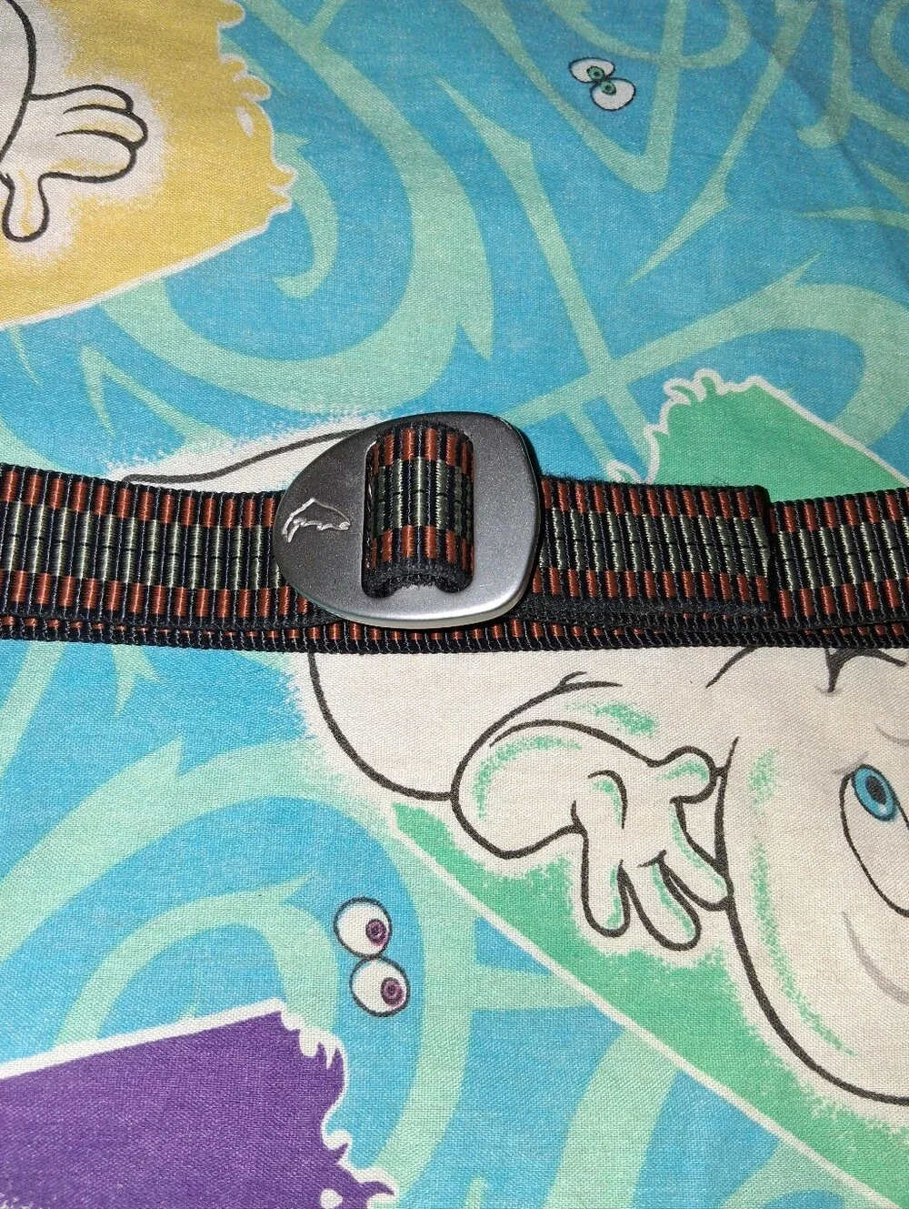 Simms Nylon Webb Elipse Buckle Belt